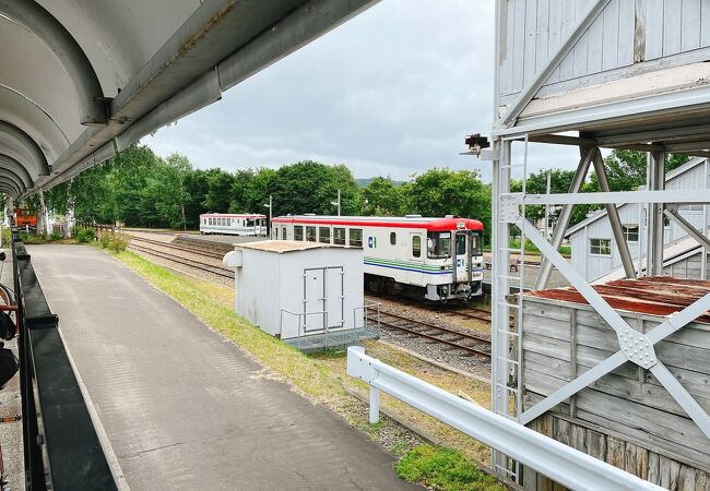 「ふるさと銀河線　りくべつ鉄道」足寄郡陸別町