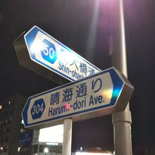 中央区の物流上欠かすことのできない道路です