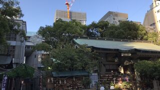 都会の神社