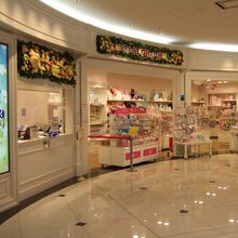 入場料のかからないエリアにショップもあります