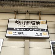 近鉄京都駅から10分で、とても便利