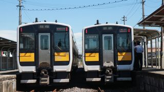 ICカードは一部駅でのみ利用可能