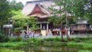 奉納された銅鏡が埋納されているので鏡池