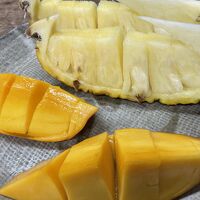 パイナップルとマンゴーはめっちゃ美味しい！