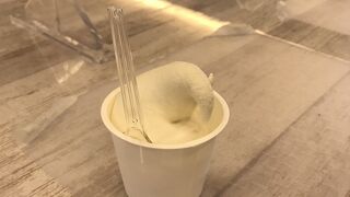 とうもろこしのソフトクリーム