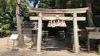 宝剣髭切丸が納められている