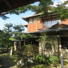 落ち着いたお庭です