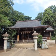 城山熊野神社拝殿