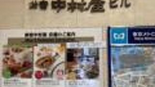 新しい中村屋のビル