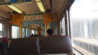 従来車両721系の窓が汚れていました