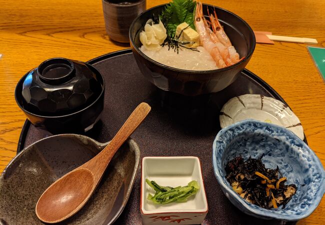 富山の白エビ＆甘エビ丼