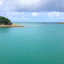 レストランからのオーシャンビュー