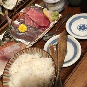 やっぱり「お刺身御膳」をオーダーしてしまう