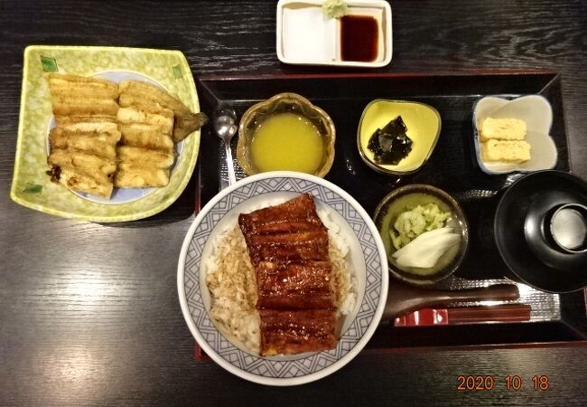 鰻の味は悪くありませんが、場所が辺鄙