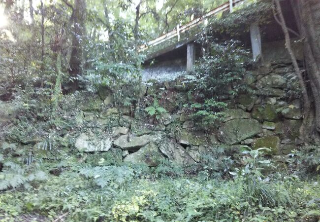 笠間城跡の見学で訪れました