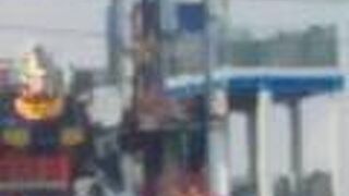 ガンダムの展示ですがこちらは動きます