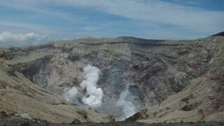 行けるかどうかは噴煙の状況による