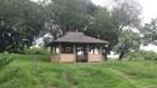 谷中湖（渡良瀬遊水地）によって水没させられた谷中村の跡地の一部