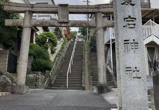 鶴見区の愛宕神社です