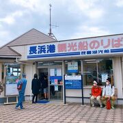 竹生島クルーズを利用したときに利用した観光港です(長浜駅からも徒歩圏内)。