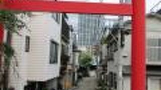 お神楽の舞台も建てられていました