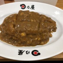 名物カツカレー七部盛り