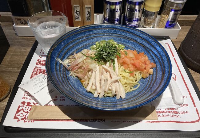 麺の触感がすべてみたいな感じ。