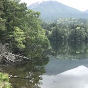 噴煙が上がる活火山