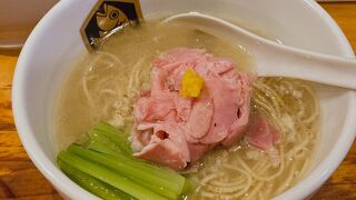 鯛風味のスープのインパクトなし。