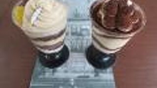 パフェを２個買いました