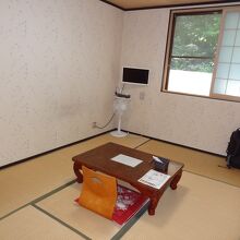 6畳のシンプルな和室・色々なタイプの客室があるそうです。