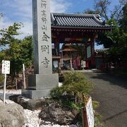 三谷温泉近くの寺院