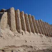 モンゴル軍に滅ぼされたオアシス都市の遺跡