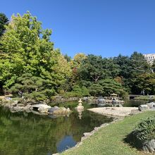 中島公園内の日本庭園