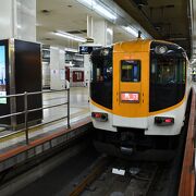 大阪と名古屋を結ぶ近鉄線