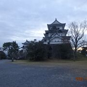 伊賀上野の観光スポットが点在