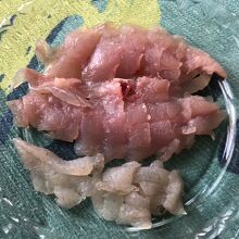 お刺身にしました