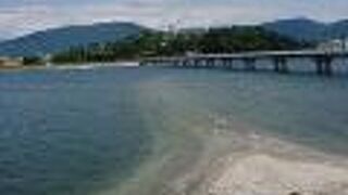 竹島の海辺の散策路