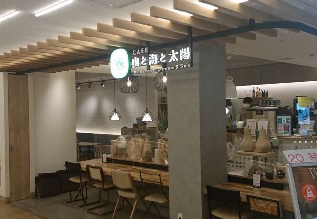 静岡駅レストラン街のカフェ