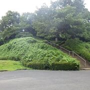 朝日山城のある公園