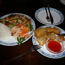 春巻き、豚肉のチョプシー