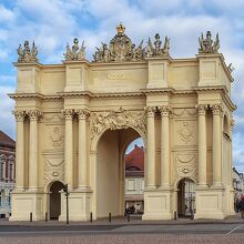 ブランデンブルク門:外側から