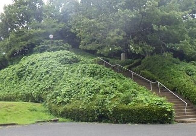 朝日山城のある公園