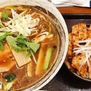 行者味噌ラーメン