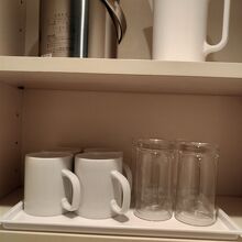 客室のカップ類