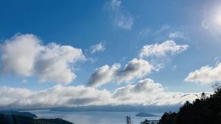 最大級のカルデラ湖