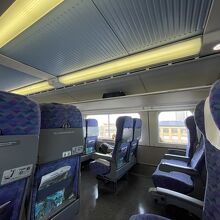 引退間際のE4系上越新幹線MAXたにがわ号の2階席