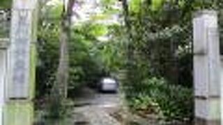 手入れがされていない一見荒れたお寺