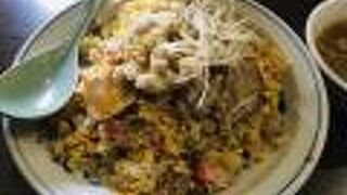 背脂炒飯が有名