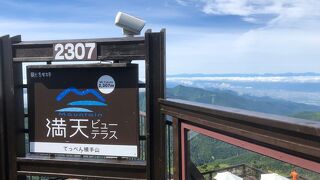 志賀高原の最高峰